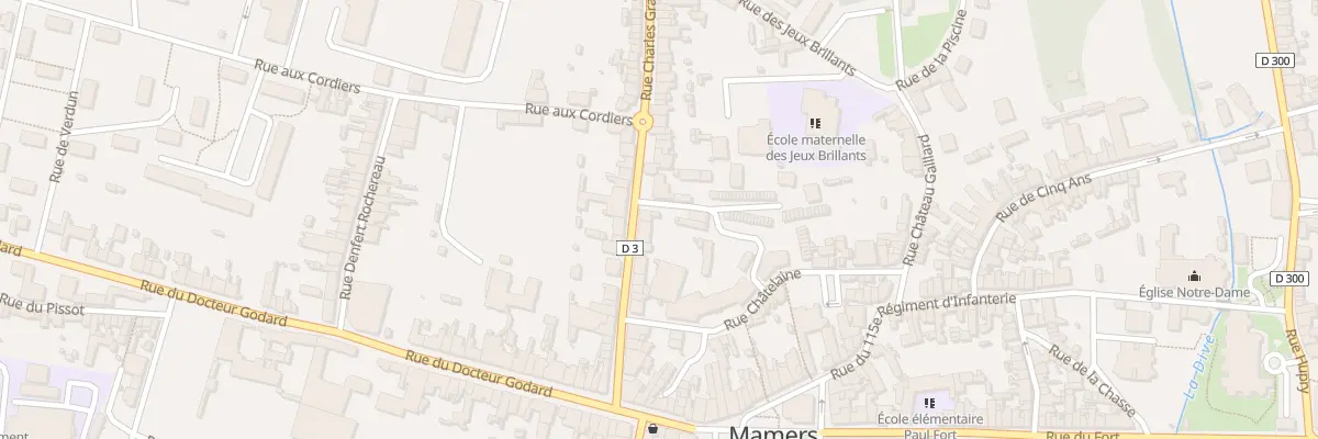 Plan du 19 Rue Charles Granger à Mamers