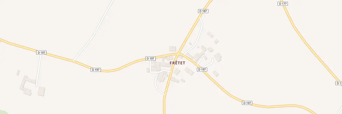Plan du 20 Fretet au Bouchage