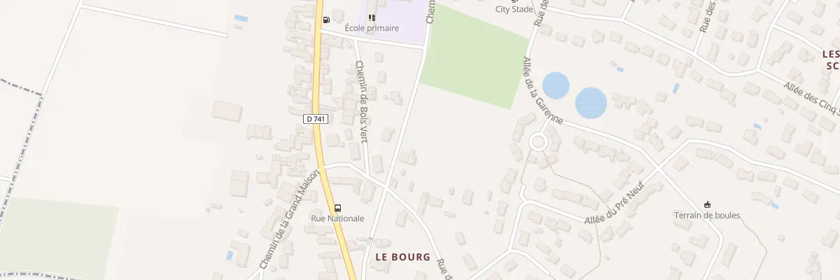Plan du 5098 Rue de Pouzac à La Villedieu-du-Clain