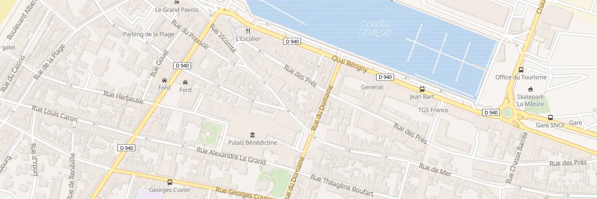 Plan du 94 Rue de Mer à Fécamp