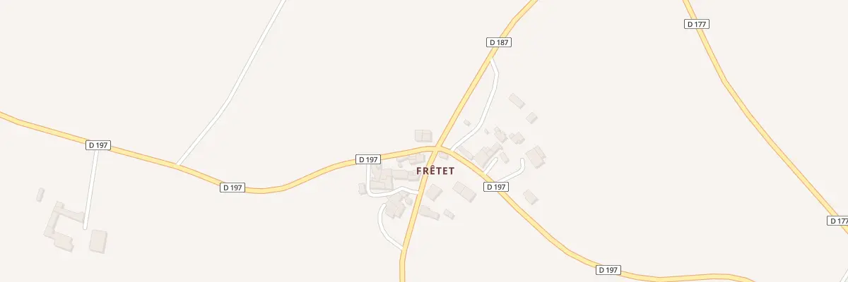 Plan du 18 Fretet au Bouchage