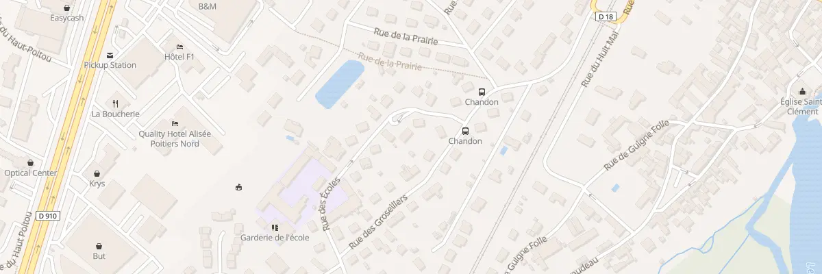 Plan du 5 Rue des Écoles à Chasseneuil-du-Poitou
