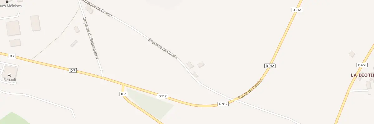 Plan du 310 Le Cossin à Saint-Julien-sur-Sarthe