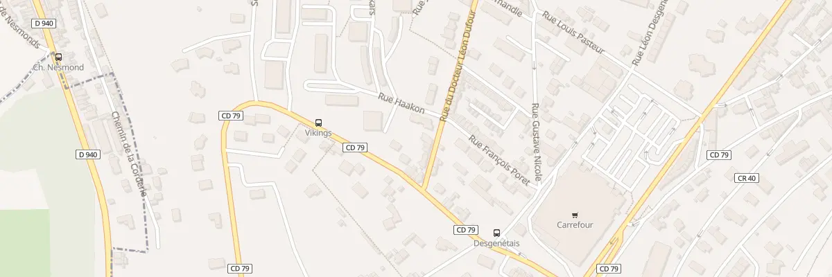 Plan du 74 Rue du Doc Leon Dufour à Fécamp