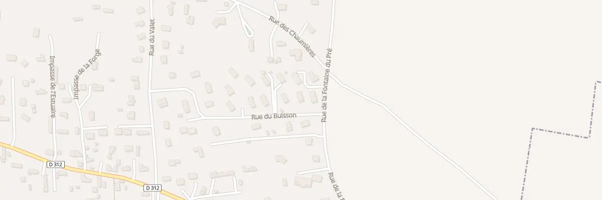 Plan du 27 Rue du Buisson à Berville-sur-Mer
