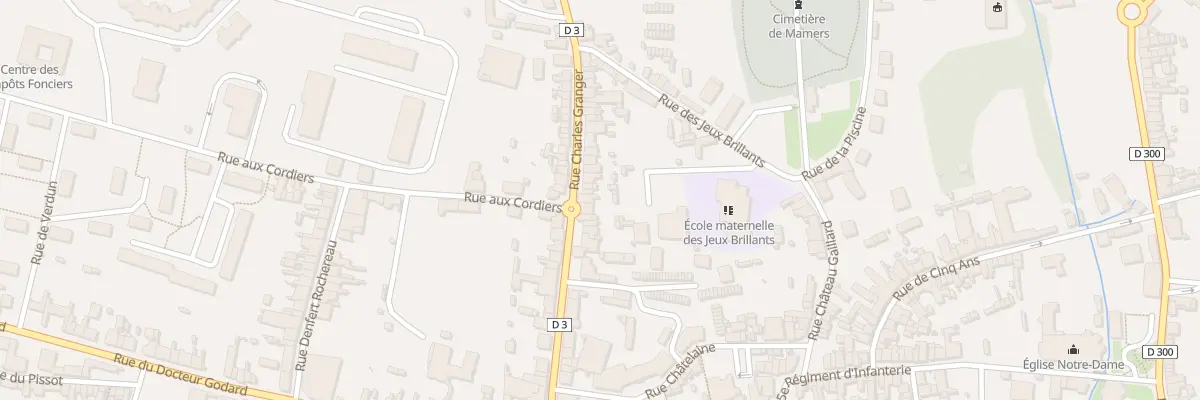 Plan du 41 Rue Charles Granger à Mamers