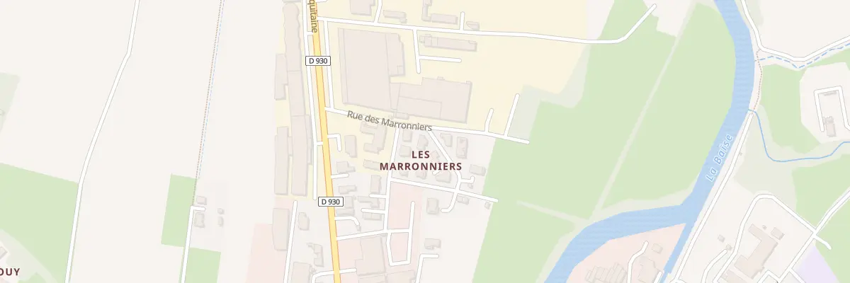Plan du 7 Cité des Marronniers à Condom