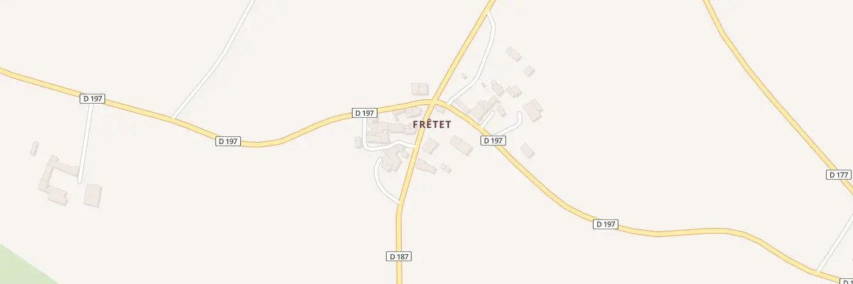 Plan du 1 Fretet au Bouchage