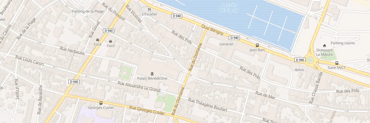Plan du 82 Rue de Mer à Fécamp