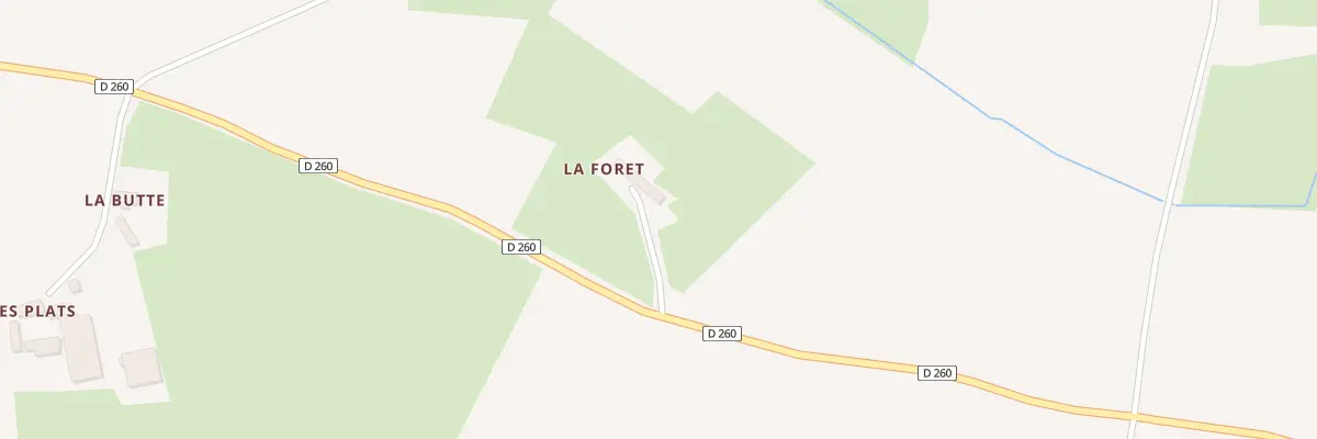 Plan du 5030 La Foret à Commerveil