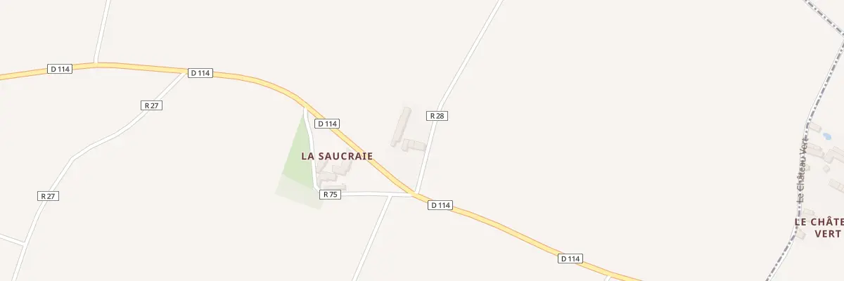 Plan du 1 Che de la Gabillère à Lémeré