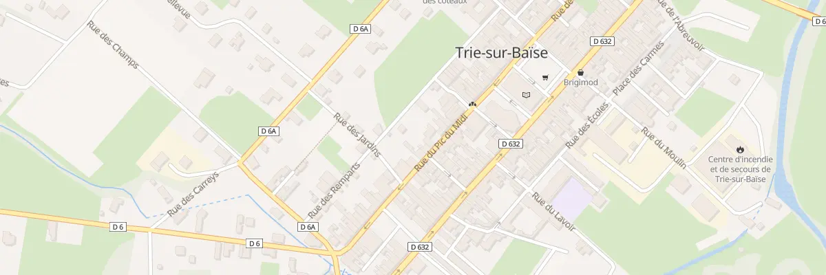 Plan du 14 Rue du Pic du Midi à Trie-sur-Baïse