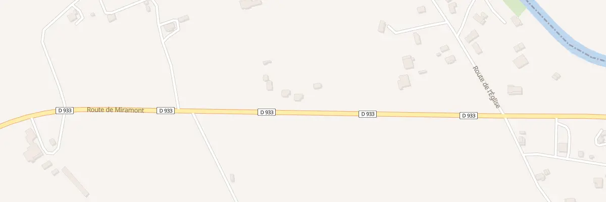 Plan du 348 Rte de Miramont à Agnac