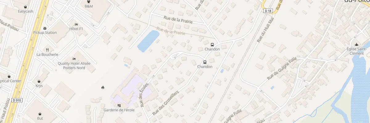 Plan du 3 Rue des Écoles à Chasseneuil-du-Poitou