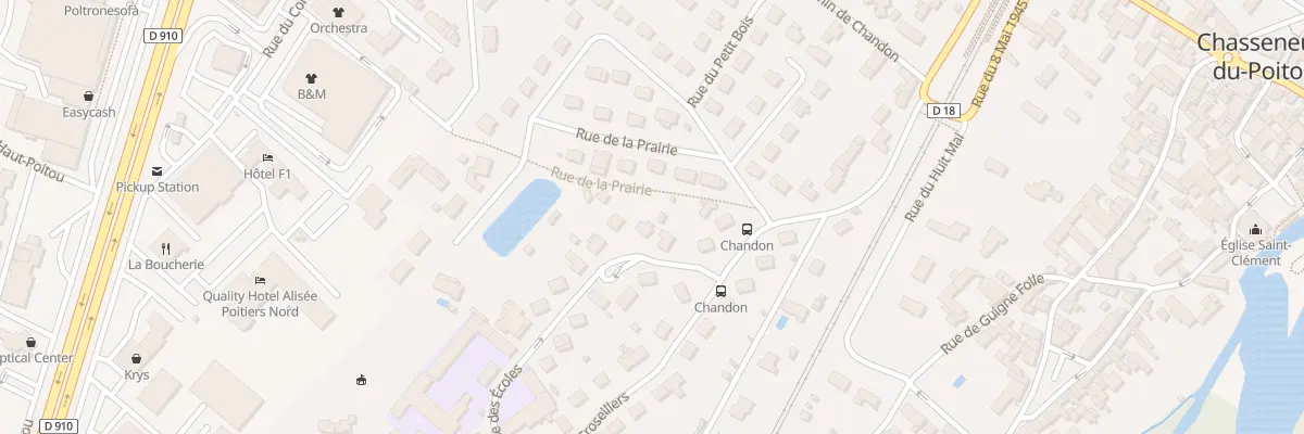 Plan du 4 Rue des Écoles à Chasseneuil-du-Poitou