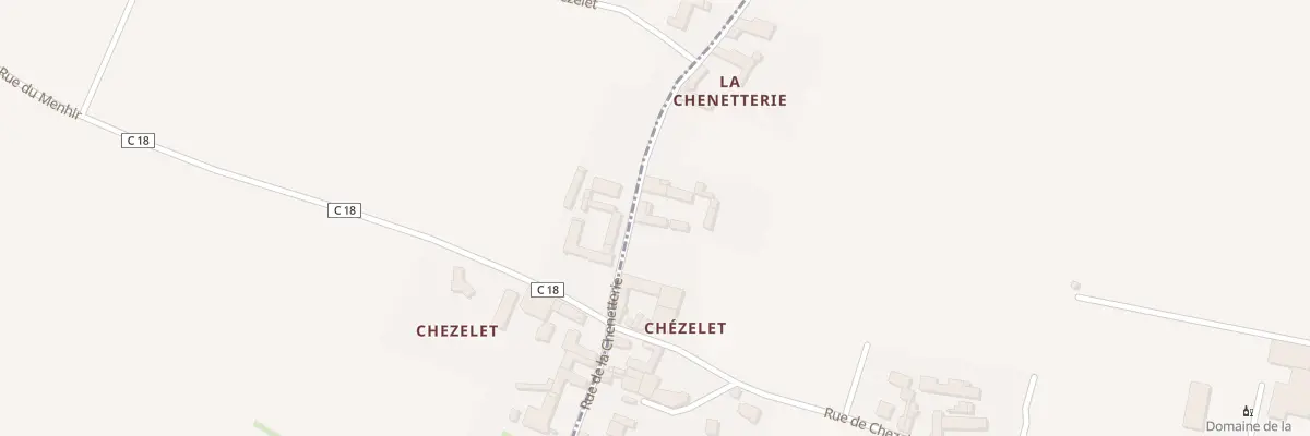 Plan du 4 Rue de la Chenetterie à Panzoult