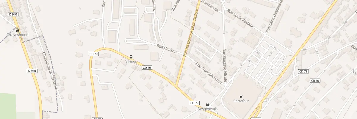 Plan du 1 Rue Haakon à Fécamp