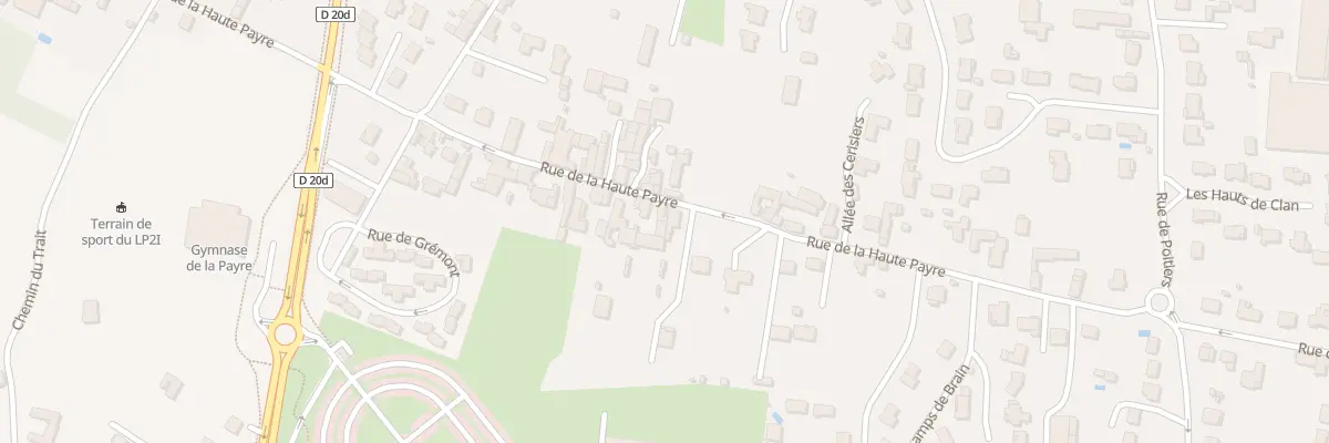 Plan du 39 Rue de la Haute Payre à Jaunay-Marigny