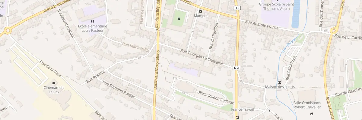 Plan du 15 Rue Georges Le Chevalier à Mamers