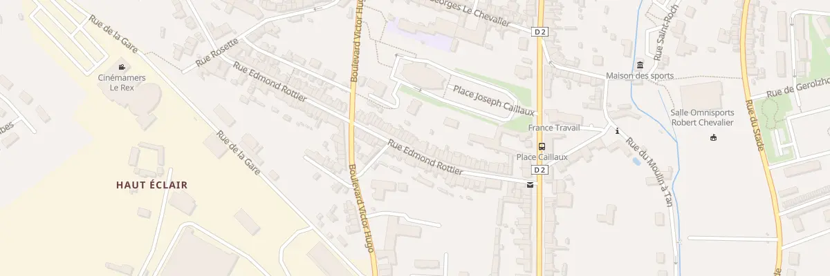 Plan du 76 Rue Edmond Rottier à Mamers