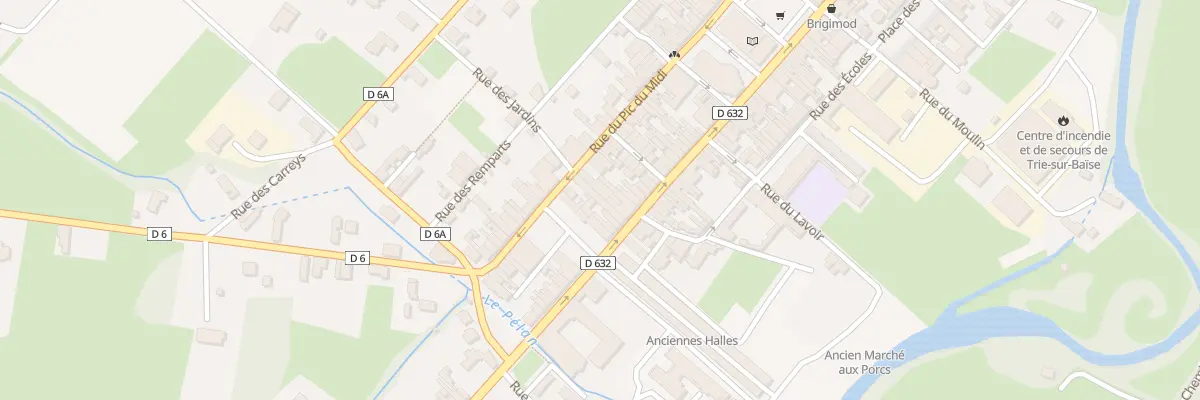 Plan du 40 Rue des Monts de Bigorre à Trie-sur-Baïse