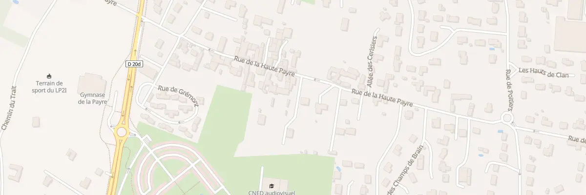 Plan du 37 Rue de la Haute Payre à Jaunay-Marigny