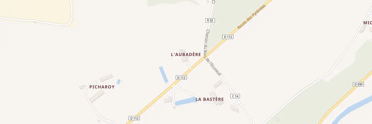 Plan du 1070 Rte des Pyrénées à Valence-sur-Baïse