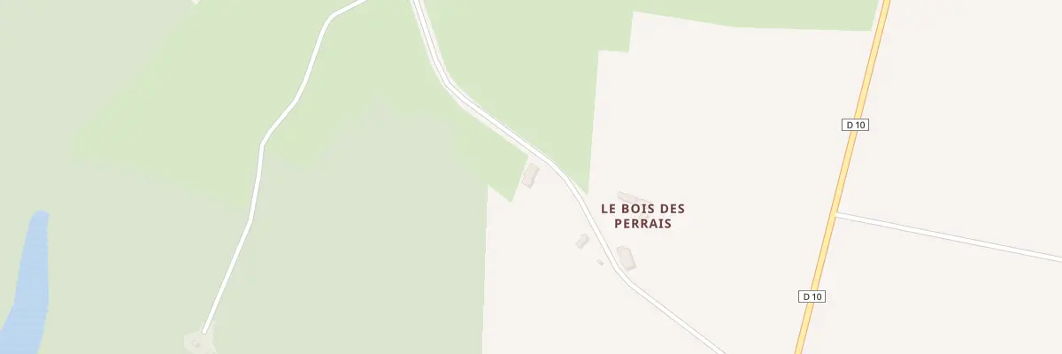 Plan du 5163 Le Bois des Perrais à Chenu