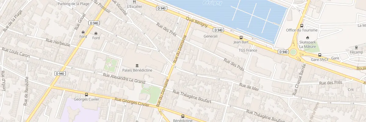 Plan du 70 Rue de Mer à Fécamp