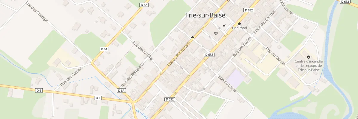 Plan du 15 Rue du Pic du Midi à Trie-sur-Baïse