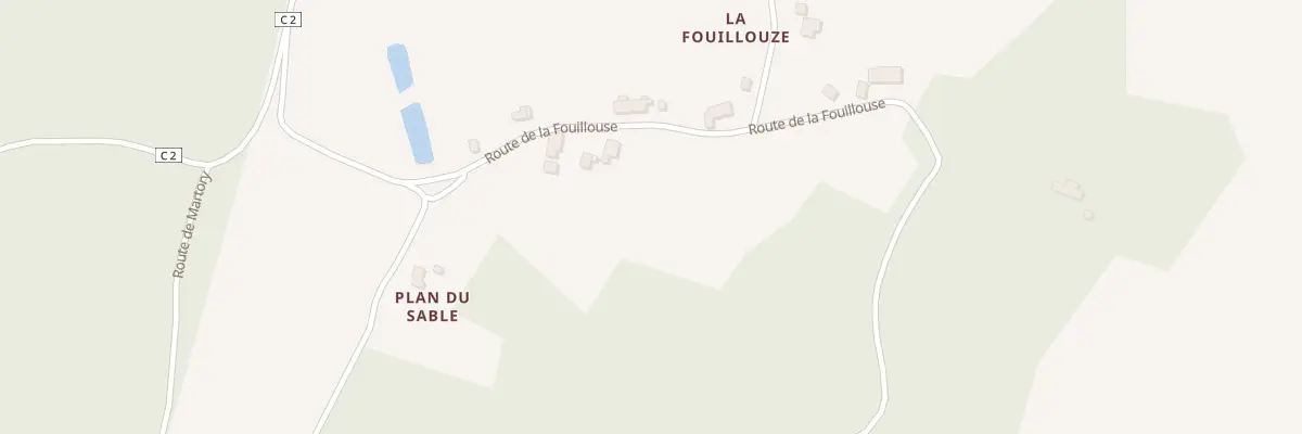 Plan du 41 Lafouillouze aux Lèches