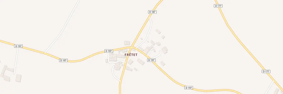 Plan du 12 Fretet au Bouchage