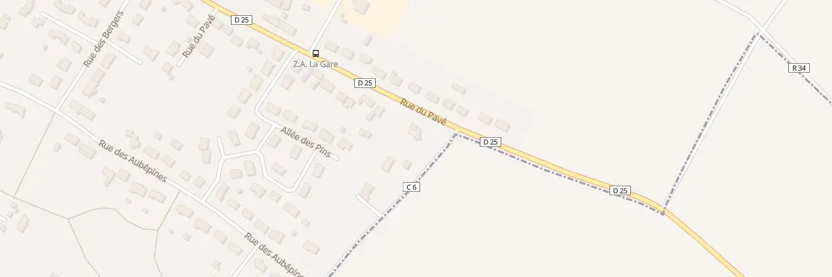 Plan du 60 Rue du Pave à Beaufay