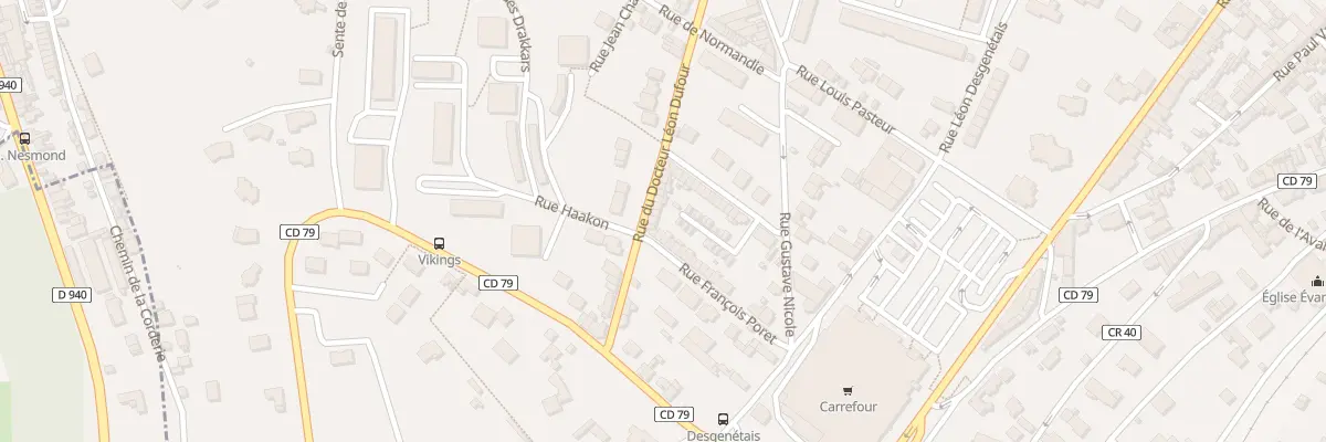 Plan du 57 Rue du Doc Leon Dufour à Fécamp