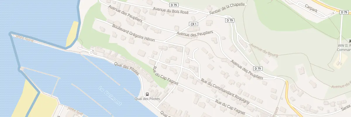 Plan du 420 Rue Commandant Roquigny à Fécamp