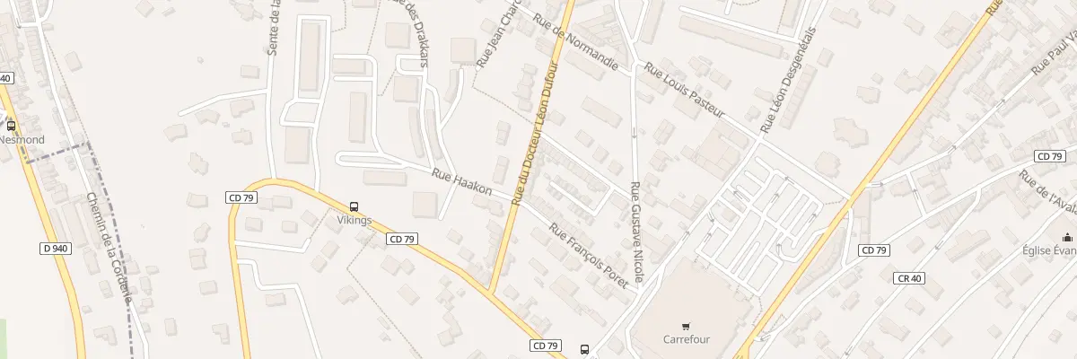 Plan du 53 Rue du Doc Leon Dufour à Fécamp