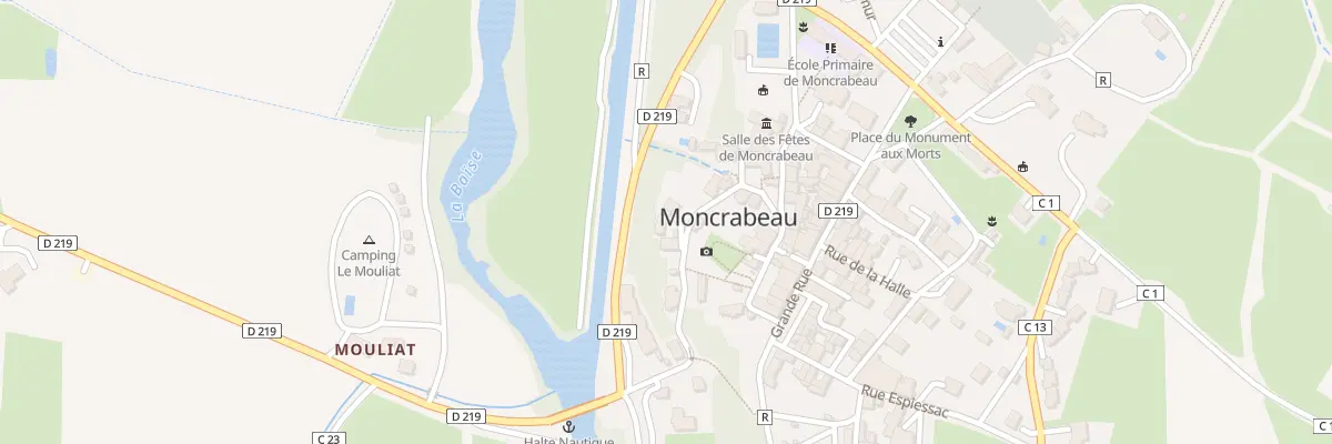 Plan du 5012 Rue de la Fontaine à Moncrabeau