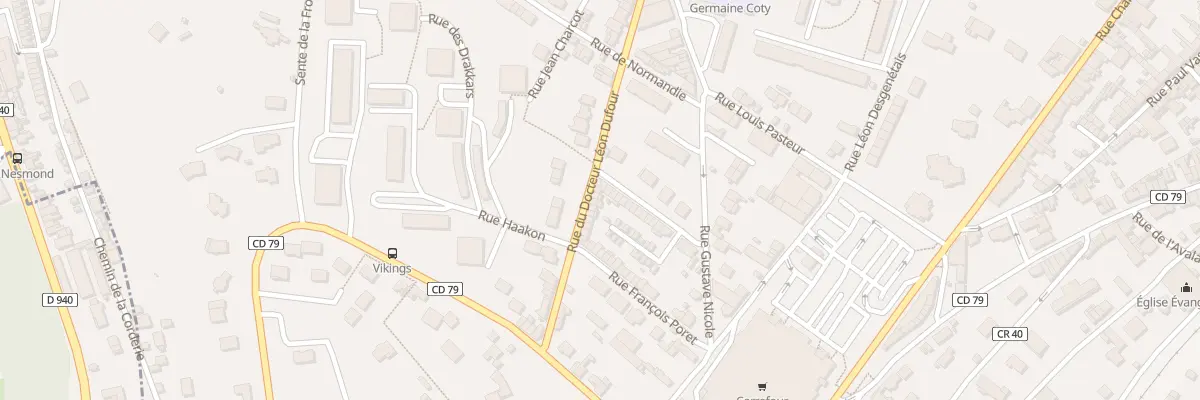 Plan du 45 Rue du Doc Leon Dufour à Fécamp