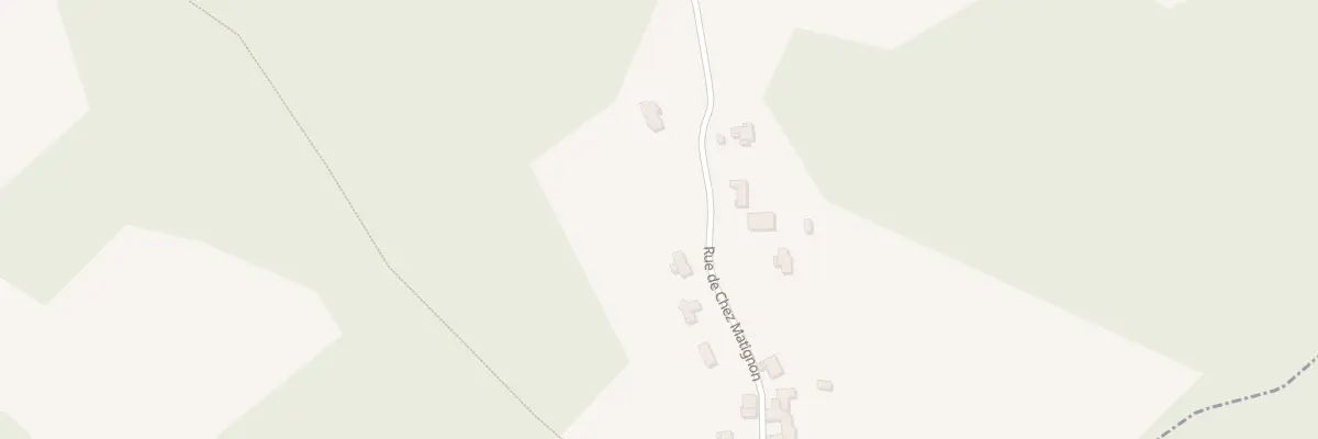 Plan du 374 Rue de Chez Matignon à Vouzan