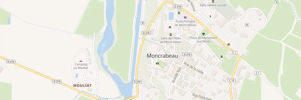 Plan du 161 Rue de la Fontaine à Moncrabeau
