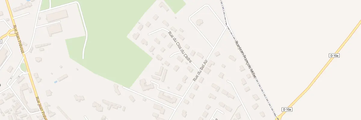 Plan du 1 Rue du Clos du Cèdre à Goderville