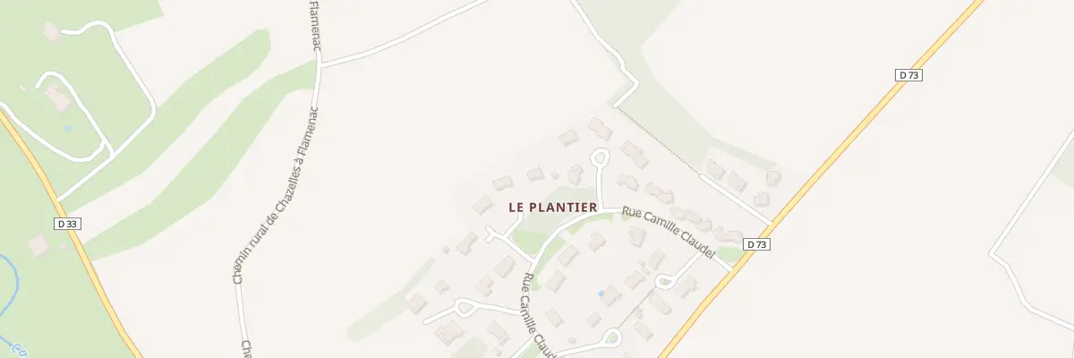 Plan du 4 Imp César à Chazelles