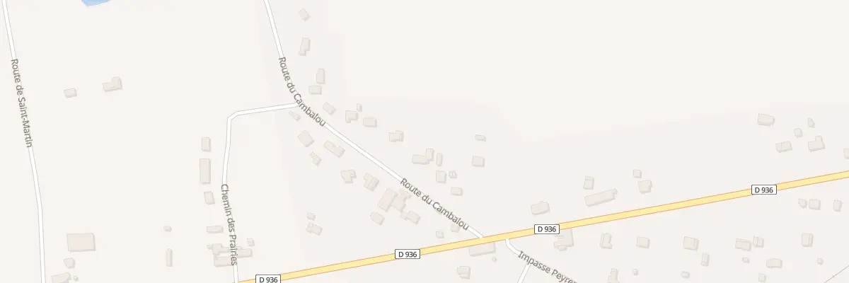 Plan du 8 Rte du Cambalou à Lamonzie-Saint-Martin