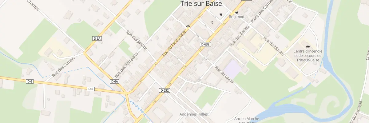 Plan du 24 Rue des Monts de Bigorre à Trie-sur-Baïse