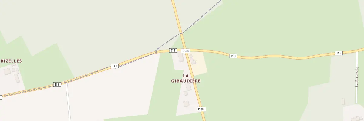 Plan du 6 La Gibaudiere à Cléré-les-Pins