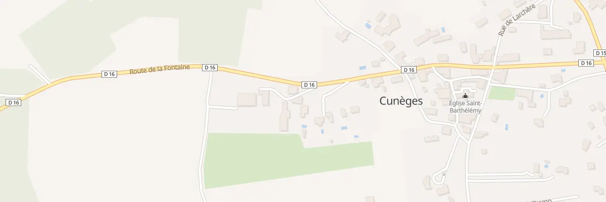 Plan du 47 Le Gravat à Cunèges