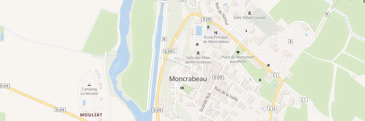 Plan du 15 Imp de la Fontaine à Moncrabeau