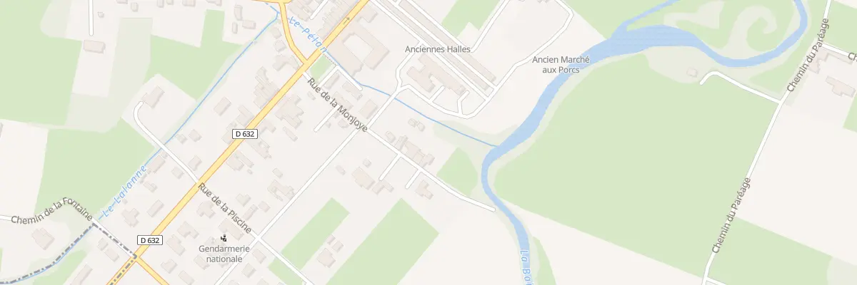 Plan du 4 Rue de la Monjoye à Trie-sur-Baïse