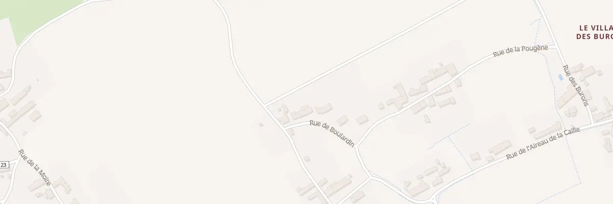 Plan du 3 Le Boulardin à Bréhémont