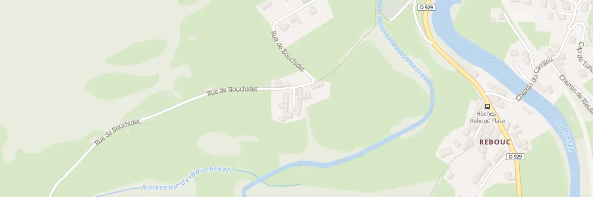 Plan du 5478 Cap Det Sarrat à Hèches